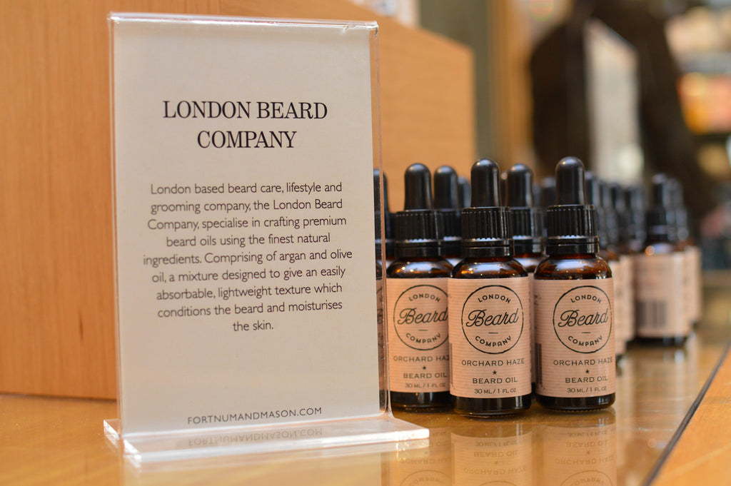Announcement: London Beard Company in Fortnum & Mason