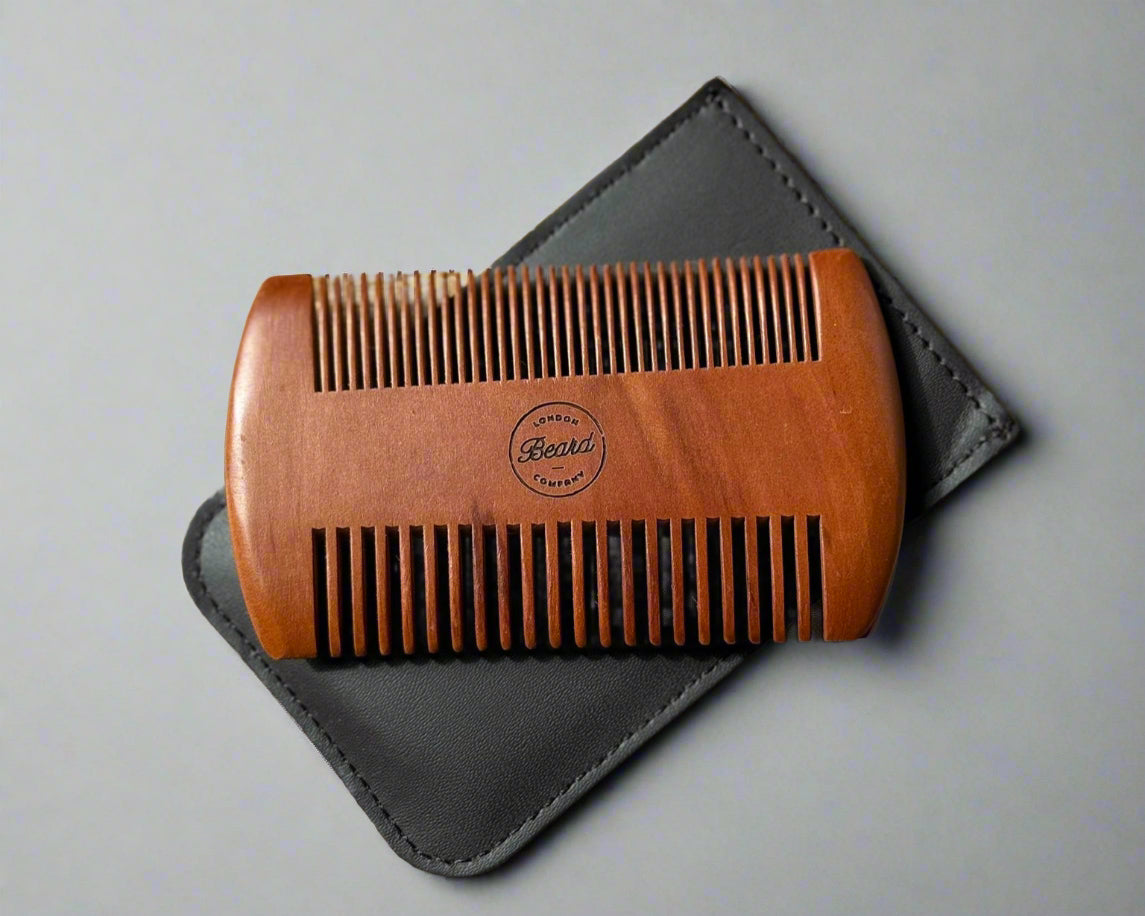 Wooden Pocket Beard Comb
