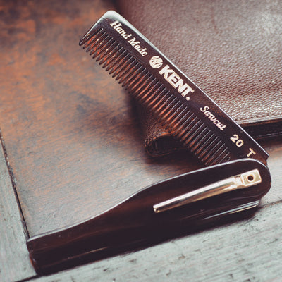 Kent Folding Pocket Comb - London Beard Company

