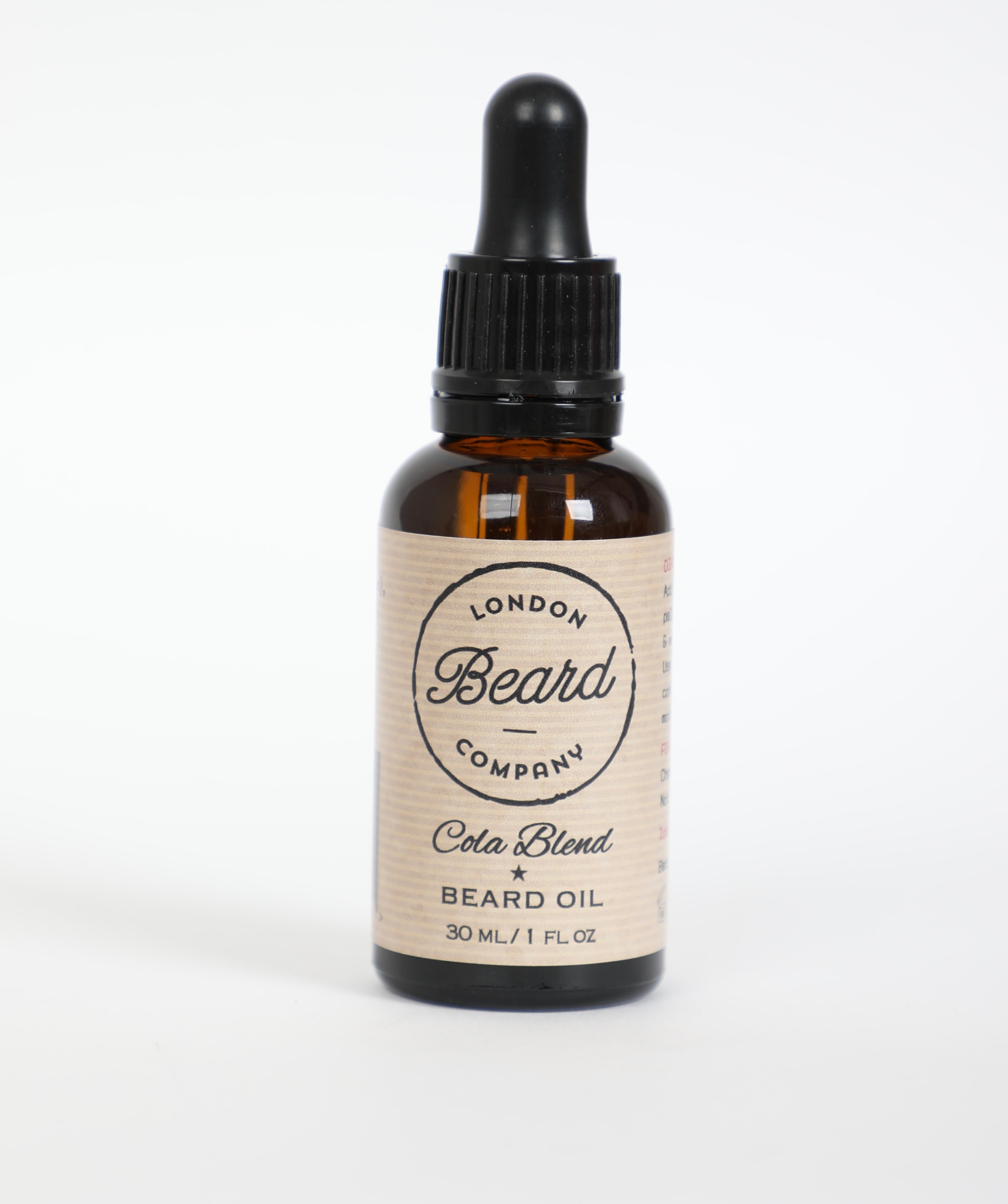 Cola Blend beard oil by London beard company 